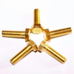Brass External Hexagon Screw Copper External Hexagon Fastener