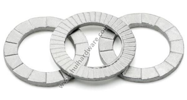 DIN25201 Double Fold Self-Locking Washer with Dacromet