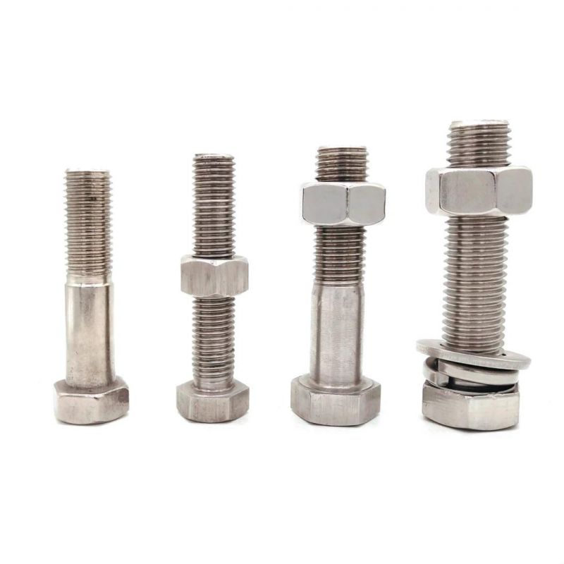 ASTM A139 Grade B8m Class2 Hex Bolts