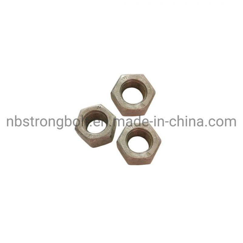 ISO 4032 Hex Nut 8z with HDG Oversize