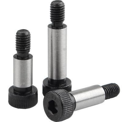 Black Carbon Steel Socket Head Shoulder Bolt in Metric Unit GB5281