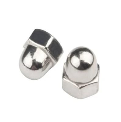 Supply High Strength M12 Stainless Steel Fastener Domed Hex Acorn Nut