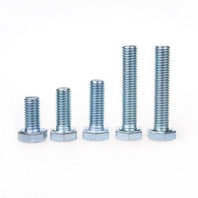 Hex Bolt DIN 931 DIN-933 Zinc Plated Hex Hexagon Head Bolt