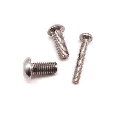 1/4 5/16 3/8 Stainless Steel Coarse Thread SS304/SS316 Pan Head Machine Screw