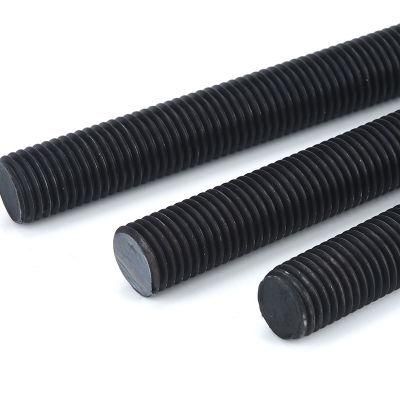 B7 Threaded Rod, Black Finish (BRIGHT FINISH)