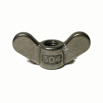 DIN 315 Stainless Steel Ss-304 M4 M5 M6 M8 M10 M12 Butterfly Nut Screw Wing Nuts