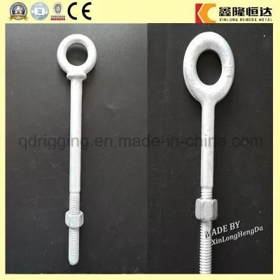 Galvanized Long Eye Bolt by Chinese Manufacturer