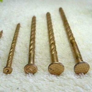 10&quot; X3/8&quot; Canada Bright Smooth Shank Nails 50lb