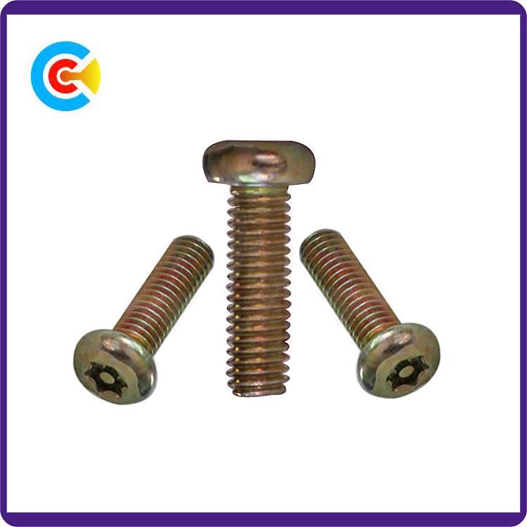 DIN/ANSI/BS/JIS Carbon-Steel/Stainless-Steel Galvanized Six-Lobe with Studs Screw