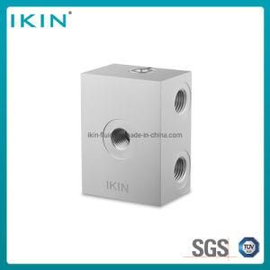Ikin Carbon Steel Manometric Shuttle Valve Gauge Fittings Hydraulic Connector Hose Fitting