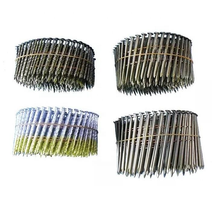 Clavos Helicoidales Manufacturer 2 1/4′ ′ X. 099′ ′ Wire Pallet Coil Nails