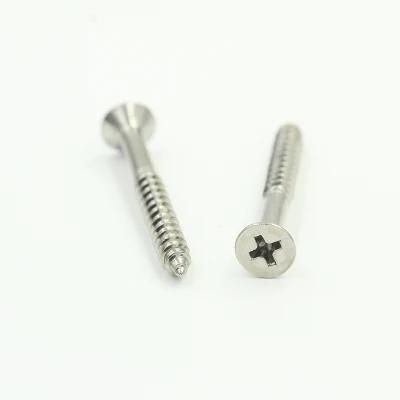 Customized Countersunk Flat Head PT Forming Thread M5 Self Tapping Screw for Plastic