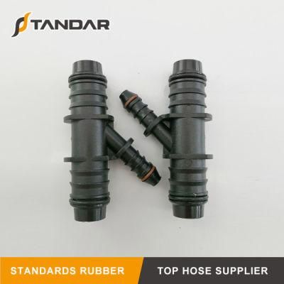 SAE15.82 Oil Resistant Fuel Hose Connector Adapter for Auto Accessory