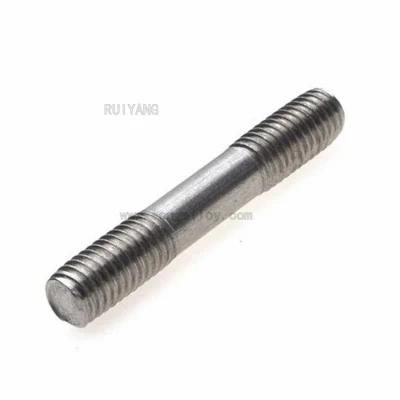 Fastener GB898 Stainless Steel Double End Stud Bolt (SS304 SS316 2205)