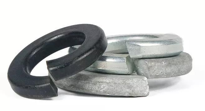 DIN127 Lock Spring Washer Yellow Blue Zinc Plated Black SS304 SS316