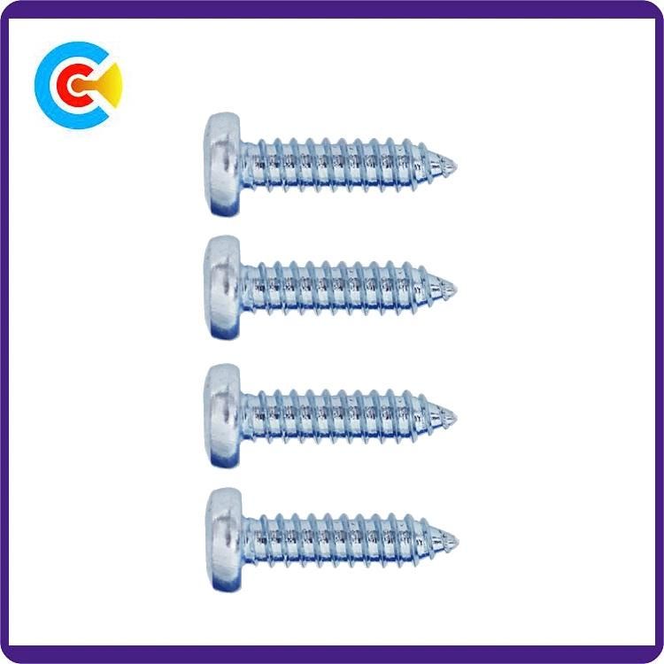 Stainless Steel 304/316 DIN7981 DIN7982 Phillips Self-Tapping Machine Screws