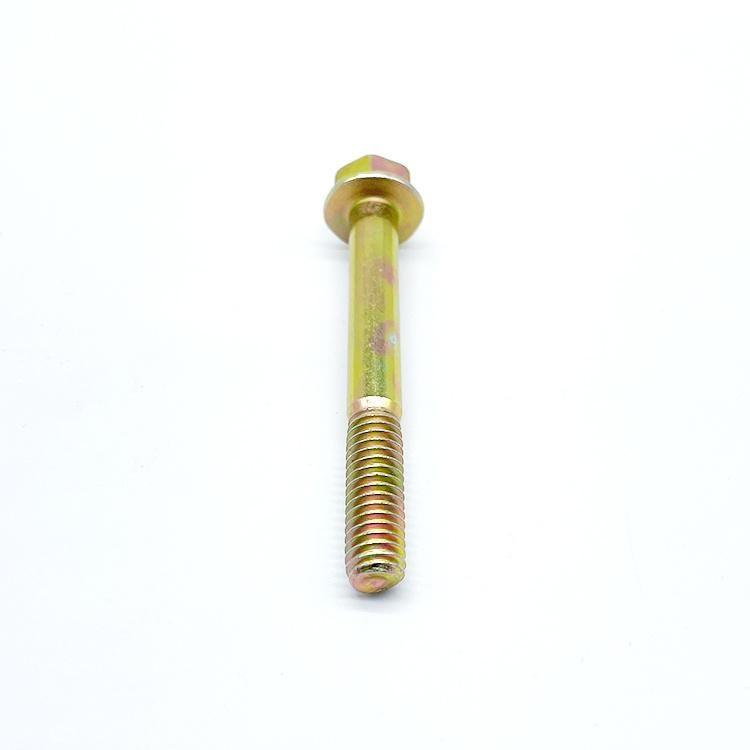 Fastener Wholesale A2 Stainless Steel DIN 6921 M10 M6 Hex Flange Bolt Double Anchor Bolt Hex Bolt