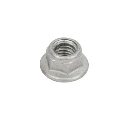 DIN980 M Flange Nylon Locking Nuts Dacromet