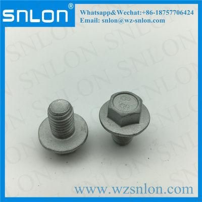 Hot DIP Galvanized Hex Screw with Flange
