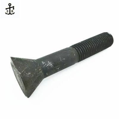 Factory Make Grade 8.8 Carbon Steel Black Color Special Non-Standard Square Neck Bolt Made in China