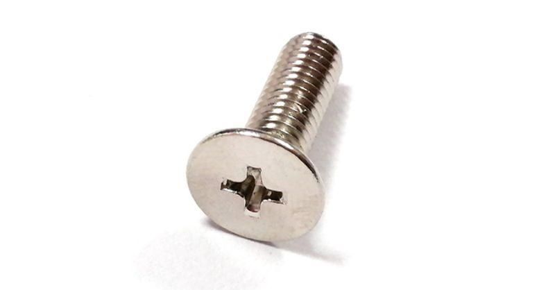 8.8 Ultra Low Flat Head Phillips Cross Steel Machine Screw