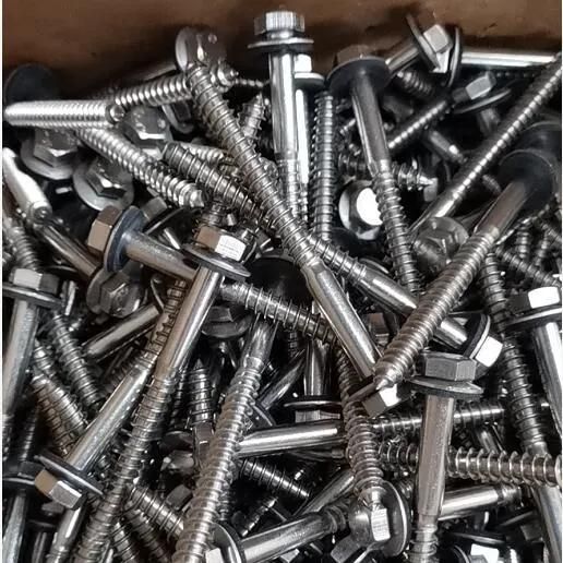 Hexagonal Head Wood Screws/Stainless Steel Hex Head Lag Sccrew/Lag Bolts/Coach Screws/Hex Flange Head Wood Screws, Wood Screw Lag Bolt