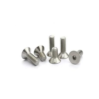 Stainless Steel DIN7991 M3 Hex Socket Flat Head Screws