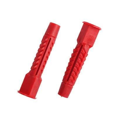 Nylon Plugs Expansion Plastic Anchor Wall Plug Red Plastic Wall Plugs Wall Anchors