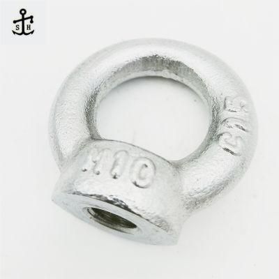 Silver Zinc Plated Drop Forged DIN 582 Eye Nut Made in China