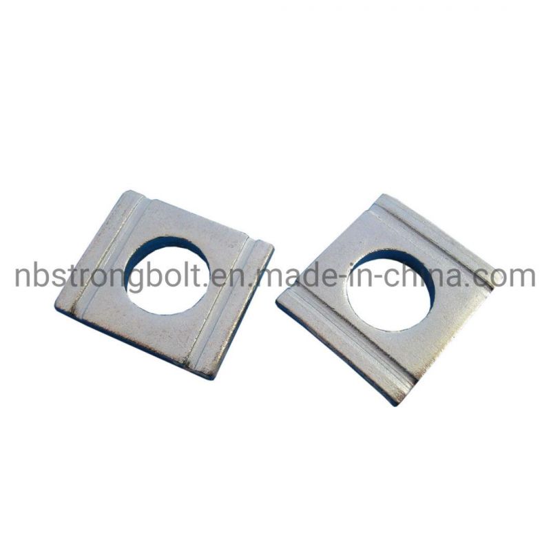 Square Taer Washers for Use with Channel Sections