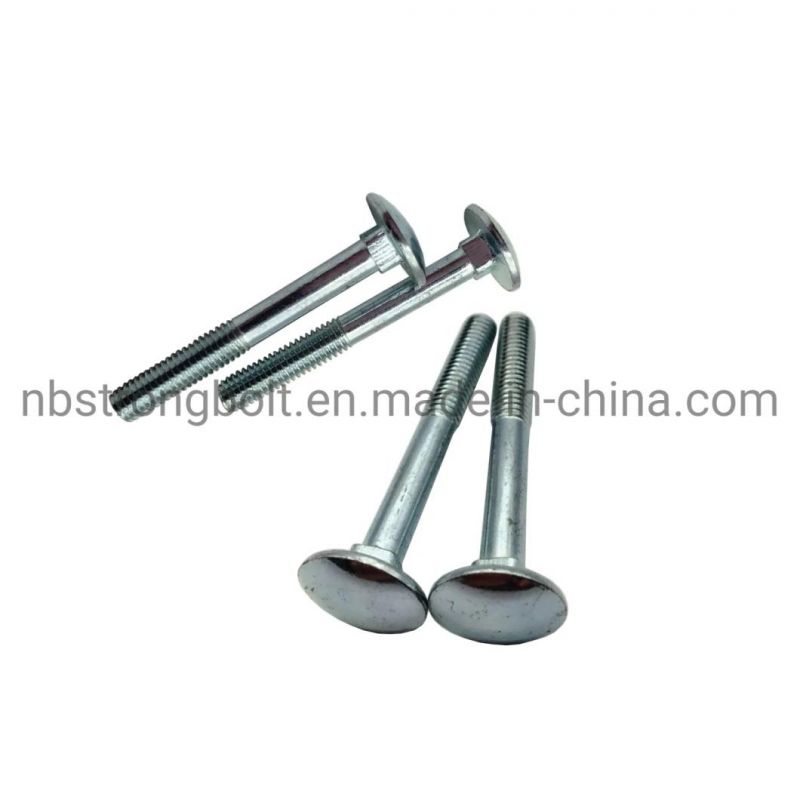 DIN603 Mushroom Head Square Neck Bolt Screw with Cl. 4.8