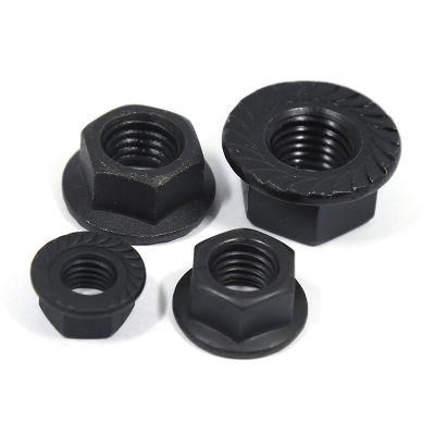 Professional Manufacturer Hex Head Serrated Flange Nut /Flange Nut Locknut Lock Nut