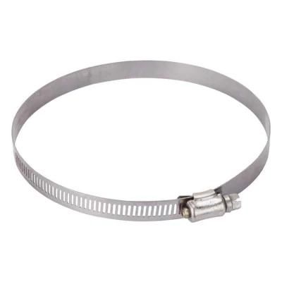 German Type W4 Stainless Steel 304 9mm 12mm Band Width Adjustable Car Hose Clamp with Worm Drive