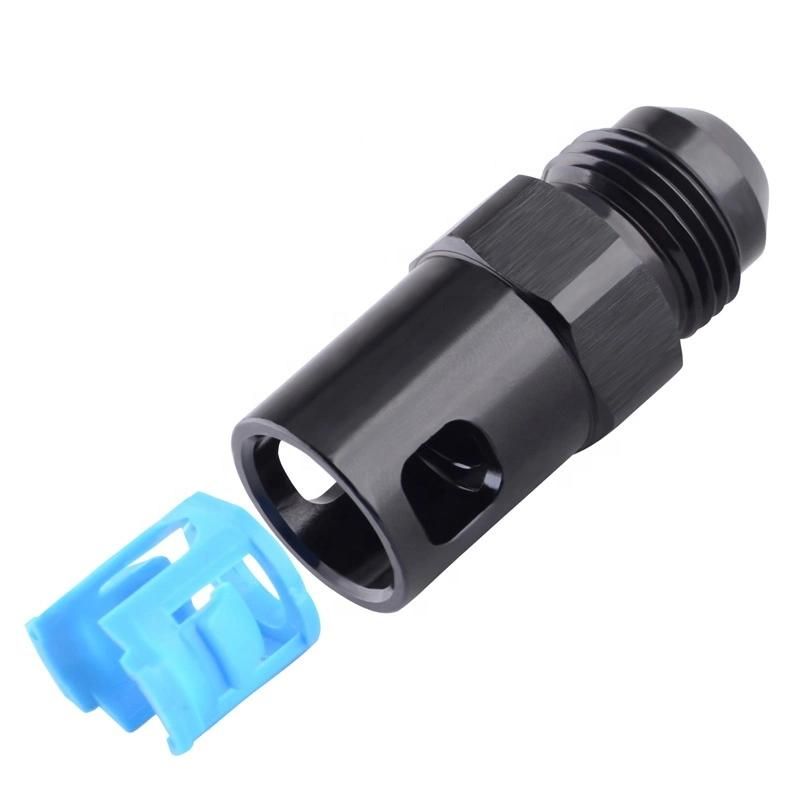 An8 to 3/8" Quick Connect Fitting Rail Line Adapter Quick Connect Fuel Hose