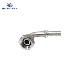 Stainless Steel Female Bsp 60 Degree Cone 90 Elbow Hose Fitting