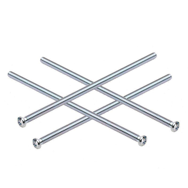 Pan Phillips-Slotted Head Extra Long Screws with Zinc Plated