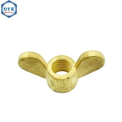 M6 Small and Large Size DIN 315 Brass Wing Nuts Butterfly Nut