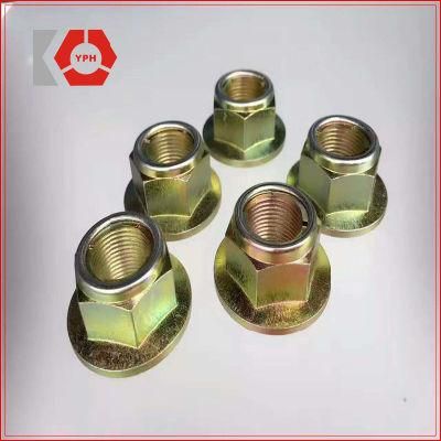 Special Nut of Yellow Zinc Plain