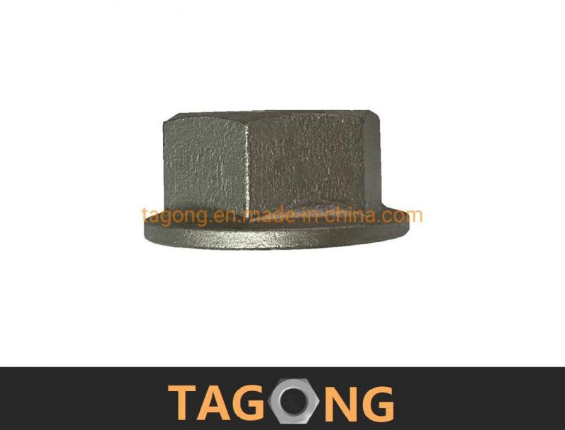 Dacromet Plated Class 8 M20 Flange Nuts Wheel Nuts DIN74361b