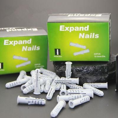 Performance Hammer Plastic Wall Anchor Drive Plug with Nail