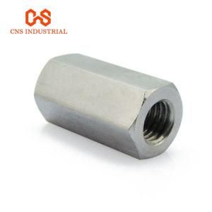 Color Zinc Galvanized Long Coupling Hexagon Nuts DIN6334