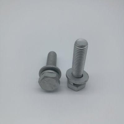 Sems Screw Hex Bolt Flat Washer Spring Washer