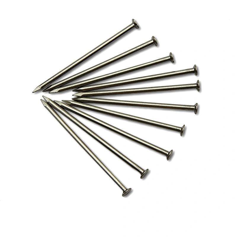 Factory Price Common Nail with Checkered Head Polished Smooth