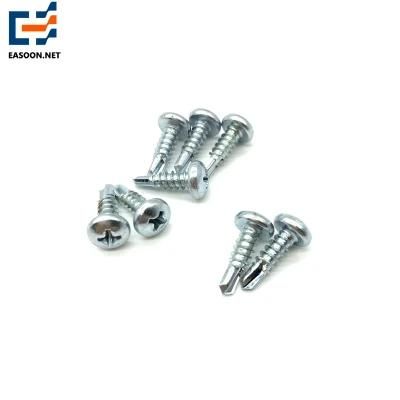 St2.9 St3.5 Zinc Plated Self Drilling Screw 6# 8# HDG Screw with Slotted