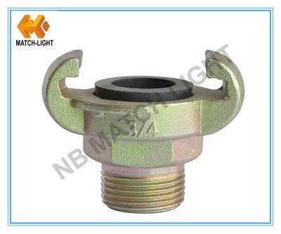 European Type Cast Iron Male Bsp Threaded Air Hose Coupling