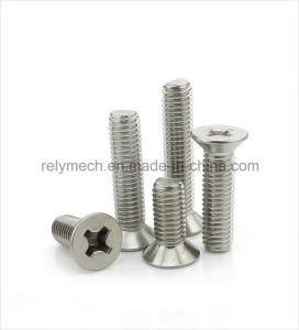 Fastener Stainless Steel Countersunk Phillip Head Screw/Flat Head Screw M4-M6