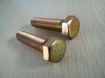 Hexagonal Bolt Hardware Fastener (DIN933) for Constrction
