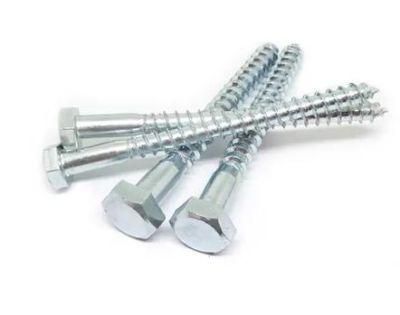 Wood Screw Zinc DIN571 Gr4.8 Gr8.8 Screw