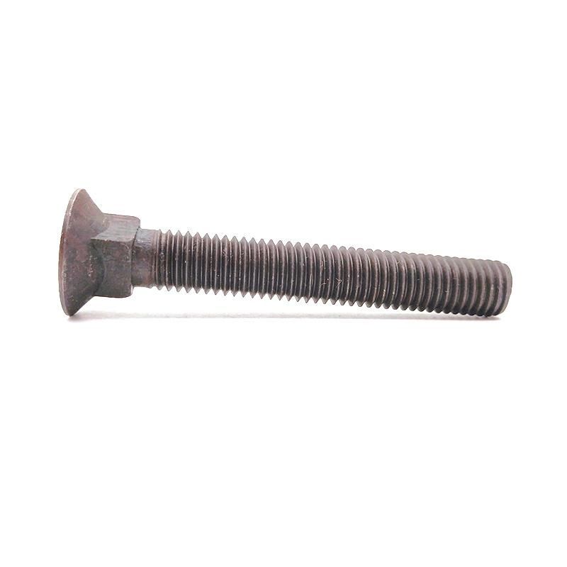 Black Oxide Gr5 Gr8 Steel Short Neck Carriage Bolt