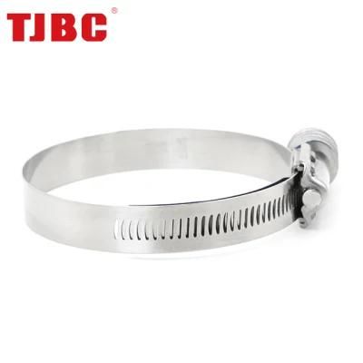 Aero-Seal Constant Torque Liner Heavy Duty Hose Clamp with Zinc Palted Steel Screw Effective Diameter, Heavy Trucks Pipe Clip, 172-194mm